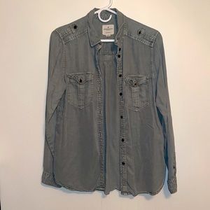 American Eagle Button Down Jacket/ Shirt
